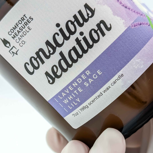 Conscious Sedation Candle