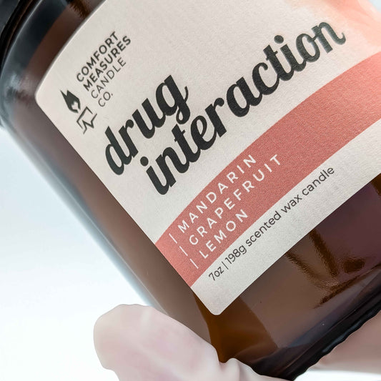 Drug Interaction Candle