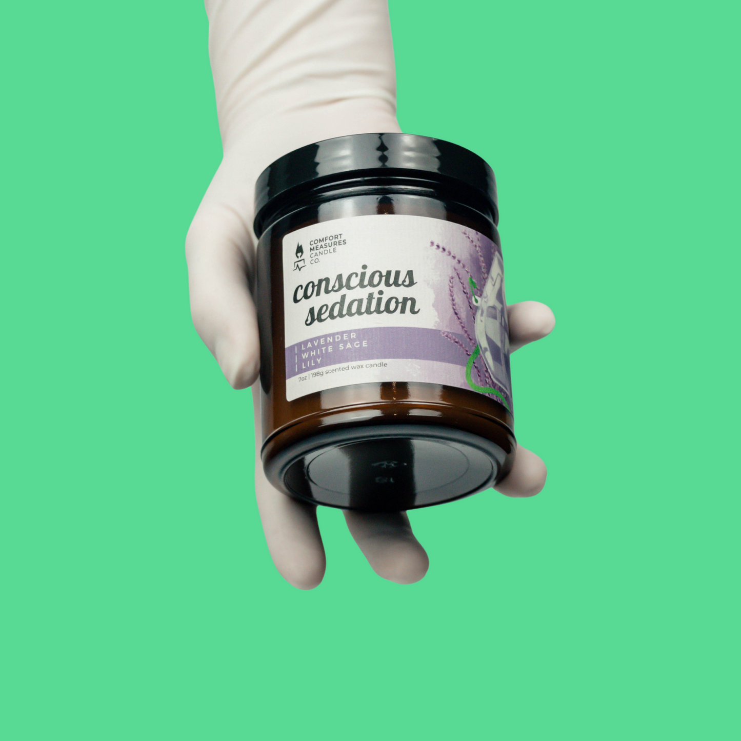 Conscious Sedation Candle