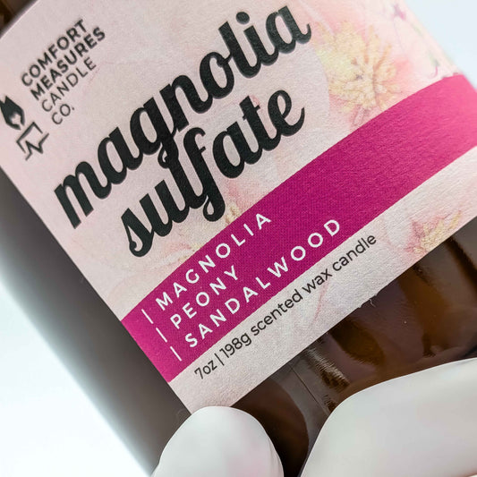 Magnolia Sulfate Candle