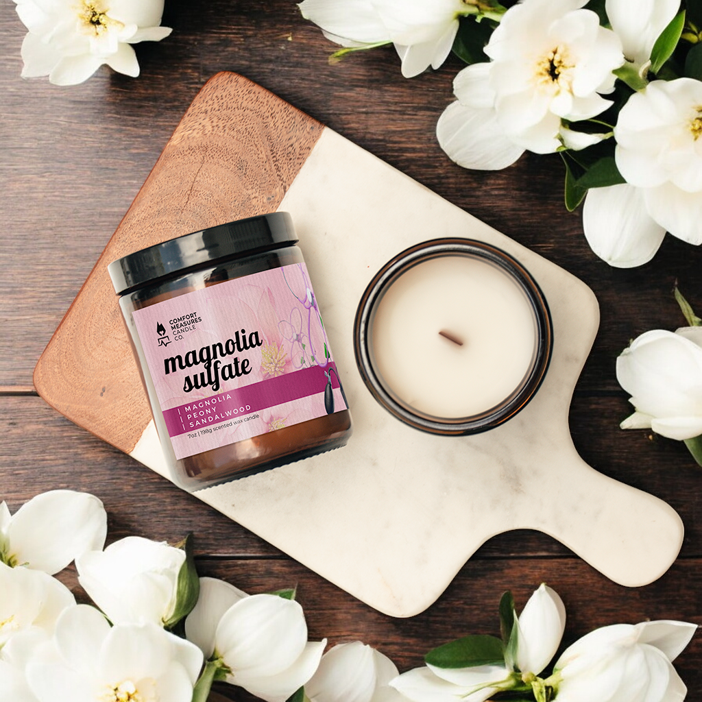 Magnolia Sulfate Candle