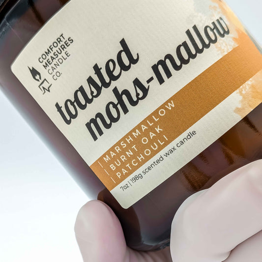 Toasted Mohs-mallow Candle
