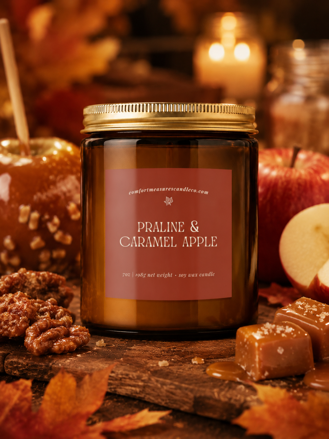 Praline & Caramel Apple Candle