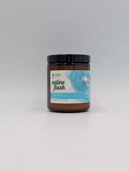 Saline Flush Candle