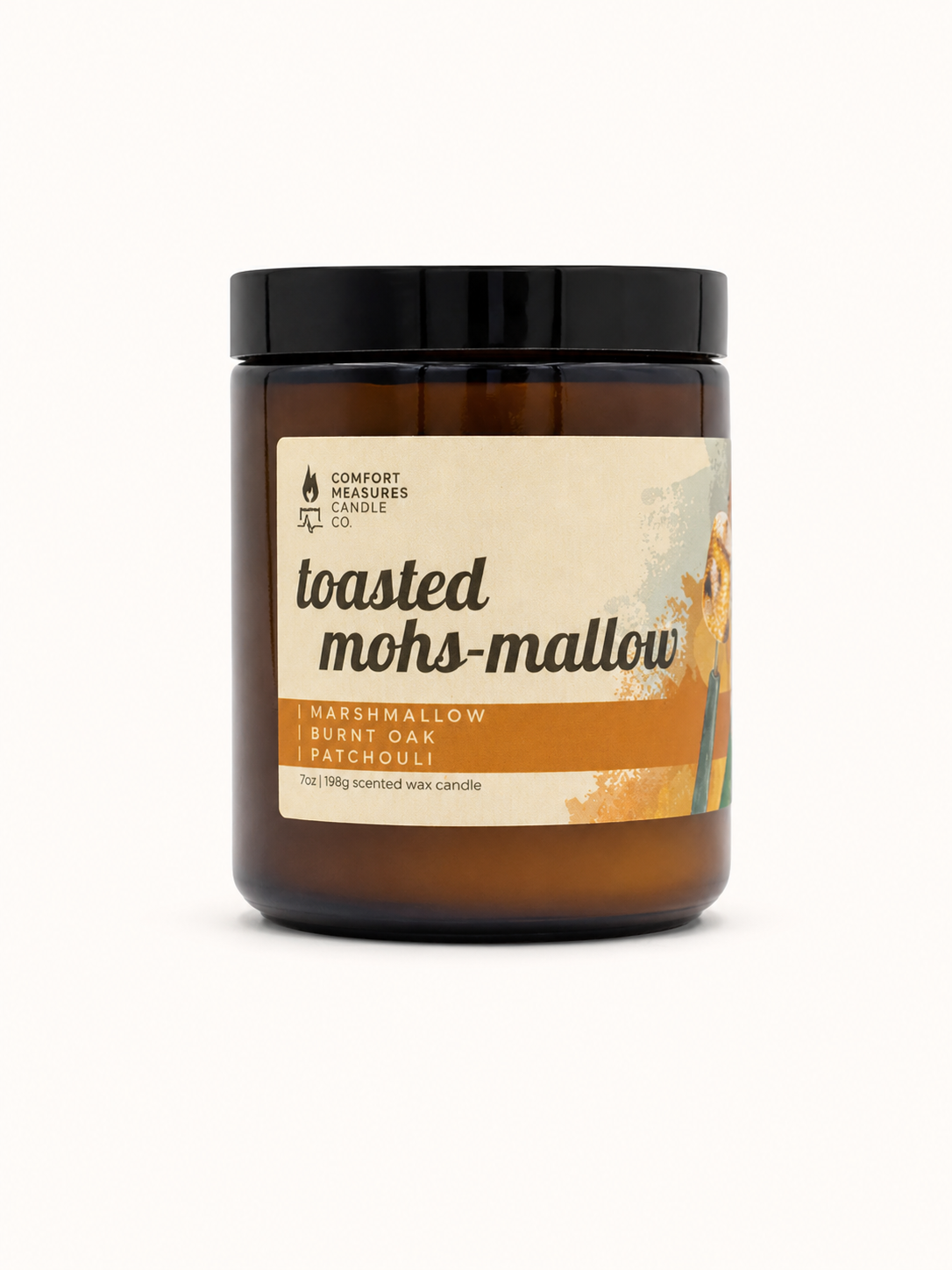 Toasted Mohs-mallow Candle