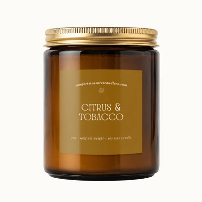 Citrus & Tobacco Candle