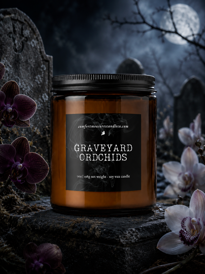 Graveyard Orchids Candle