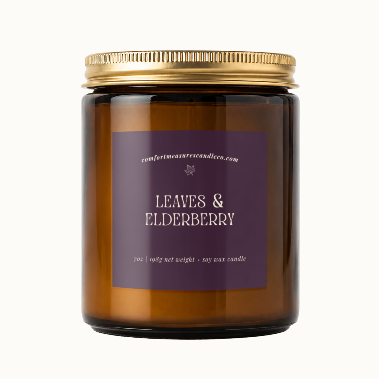Leaves & Elderberry Candle