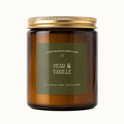 Pear & Vanille Candle