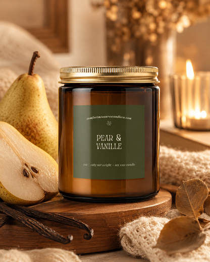 Pear & Vanille Candle
