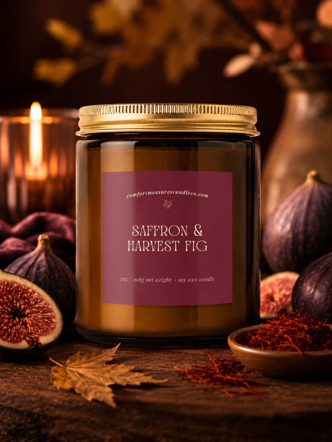 Saffron & Harvest Fig Candle